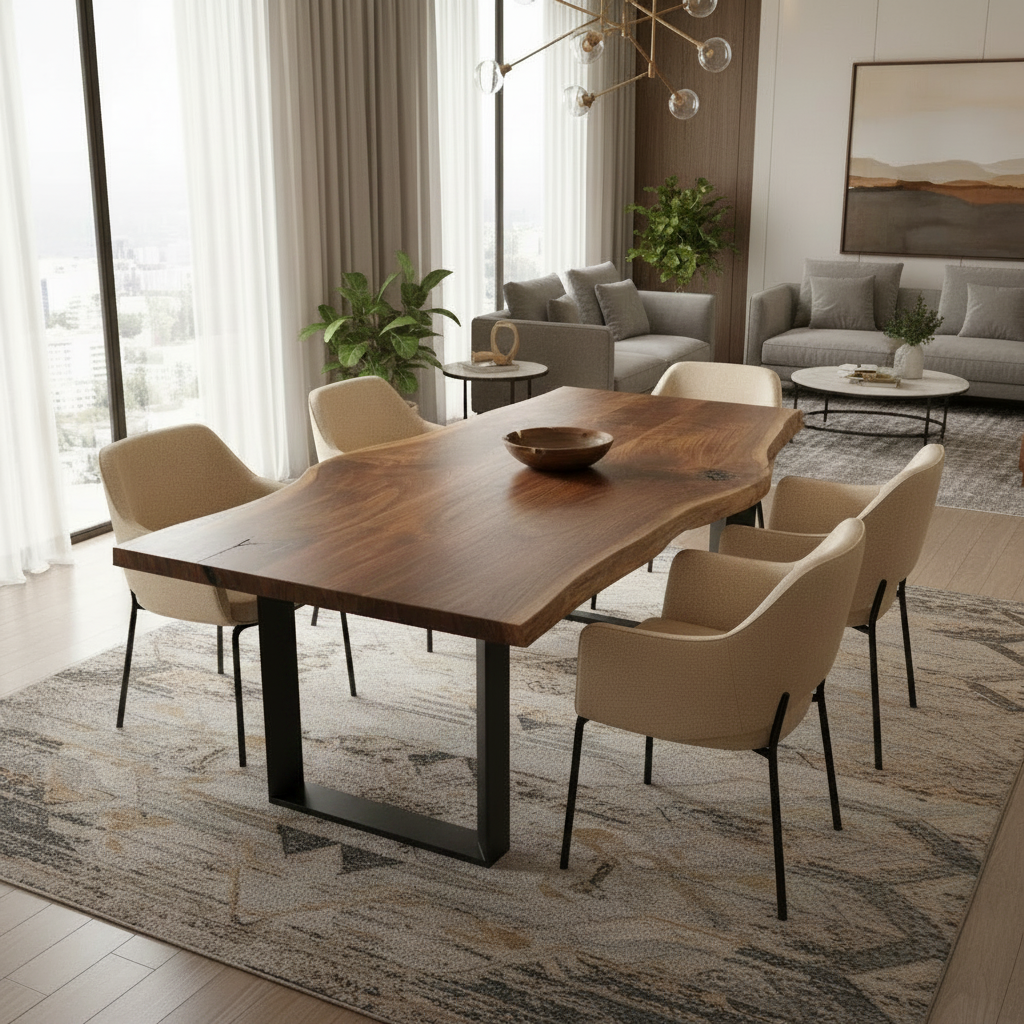 The Timber Flow American Walnut Table