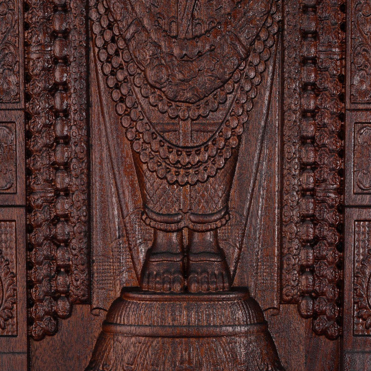 Lord Tirupati Balaji Solid Wood Wall Art