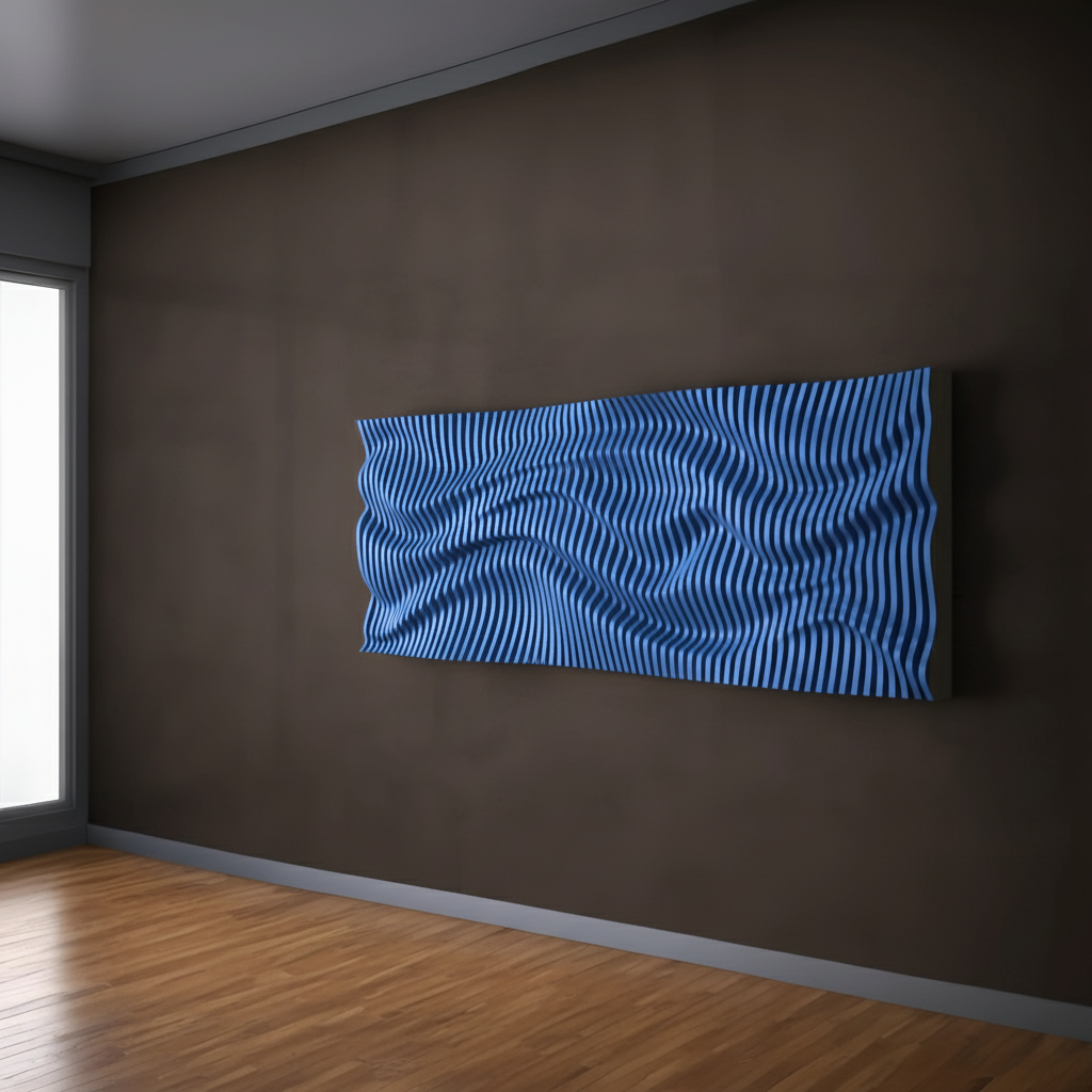 Ripple Rhythm Parametric Wall Art
