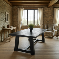 The Emberforge Reclaimed Wood Dining Table