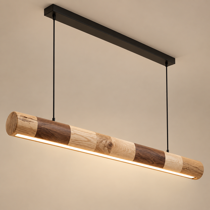 Ligna Fusion Solid Wood LED Pendant Light