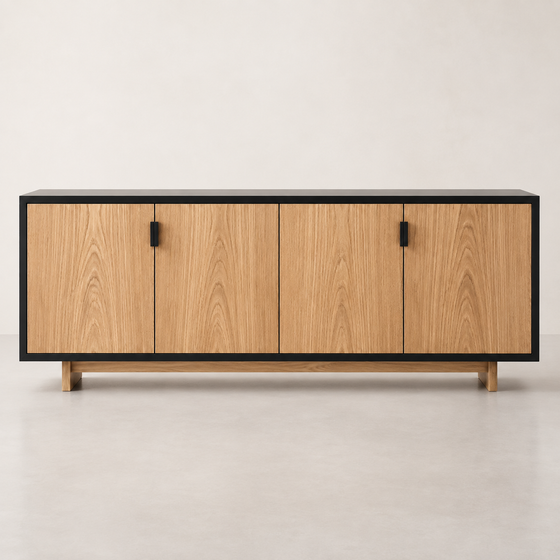 The Elmridge Solid Elm Sideboard
